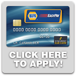 Apply for NAPA EasyPay Credit Card at Mastermind Enterprises to extend your auto repair warranty!