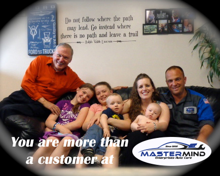 You are more than a customer at Mastermind Enterprises Auto Repair Shop in Denver